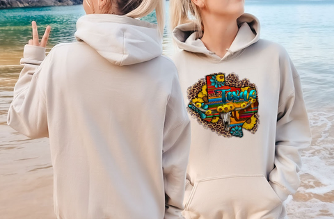 Teksas Çiçek Hoodie