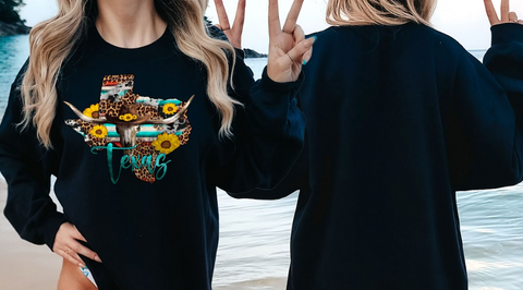 Geyik Motif Sweatshirt