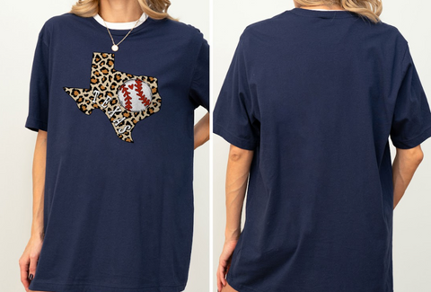 Teksas Baseball Tişört