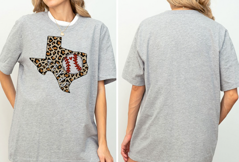 Teksas Baseball Tişört