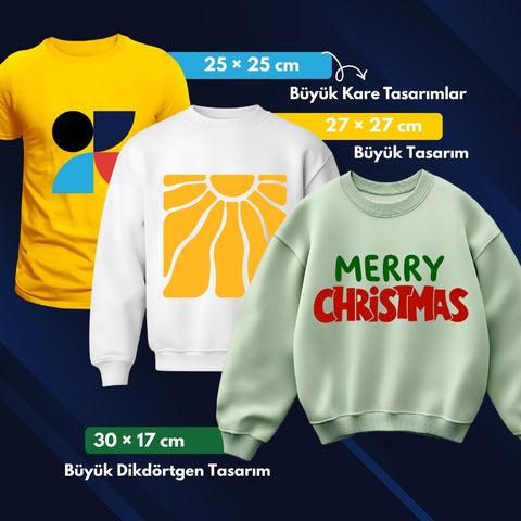 Ölçülü DTF Transfer