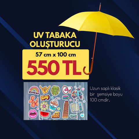 UV DTF Transfer Tabakası Oluşturucu