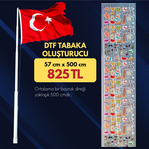 DTF Transfer Tabakası Oluşturucu