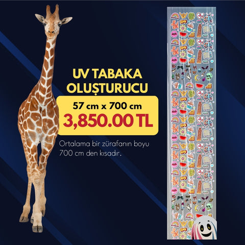 UV DTF Transfer Tabakası Oluşturucu