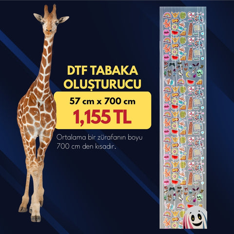 DTF Transfer Tabakası Oluşturucu