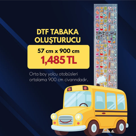 DTF Transfer Tabakası Oluşturucu