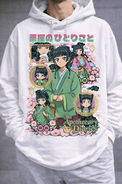 Anime Chibi Friends – Diary Style Hoodie