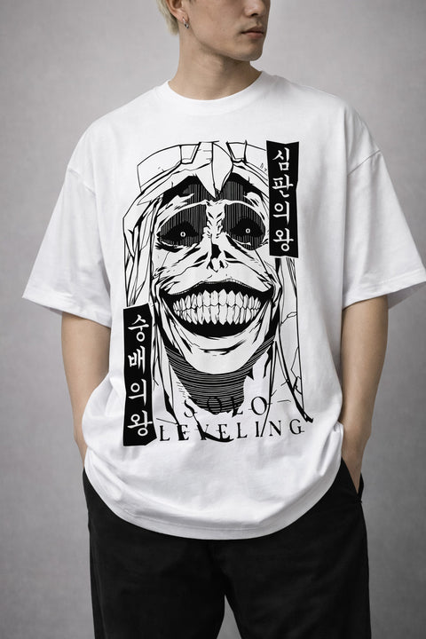 Attack on Titan – Titan Grin / Eren Jäger Face Oversize Tişört