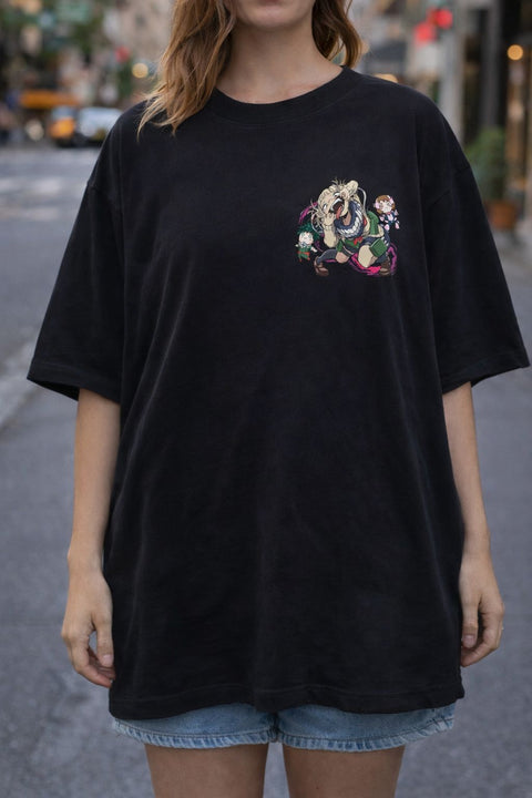 Genshin Chibi Art Oversize Tişört