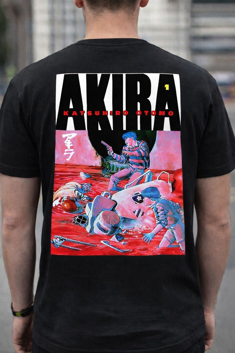 Akira – Kaneda Motorbike Poster Magazine Cover  Oversize Tişört