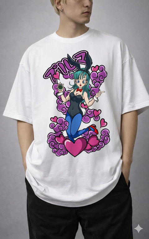 The Queen of Hearts and Intelligence Oversize Tişört