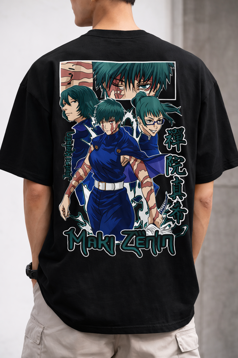 Jujutsu Kaisen – Maki Zenin Oversize Tişört