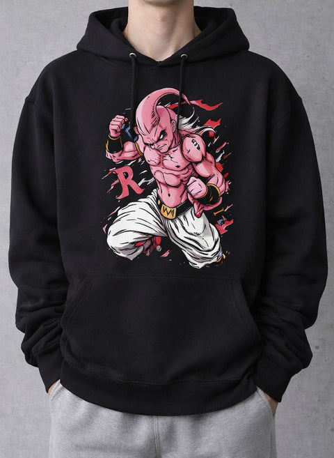 Pink Demon Girl – Dark Anime Mood Hoodie