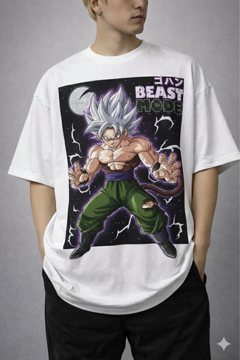 Beast Mode: The Rise of Unchained Power Oversize Tişört