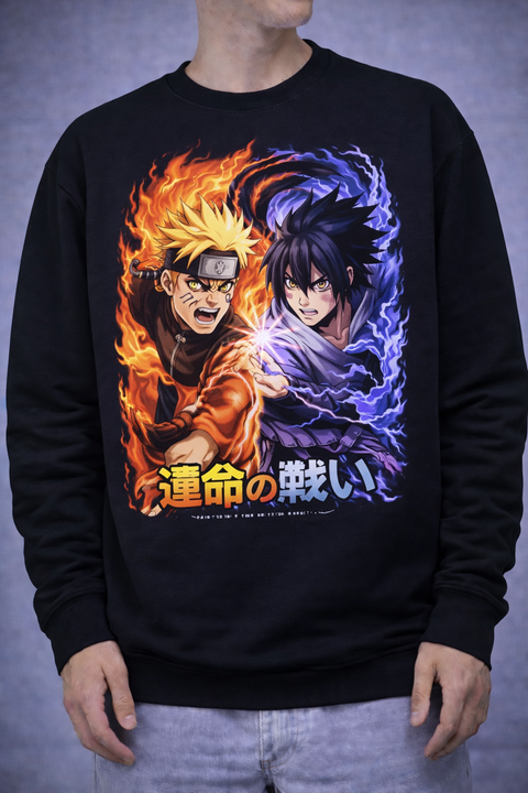 Naruto – Fire & Shadow Anime Panel Sweatshirt