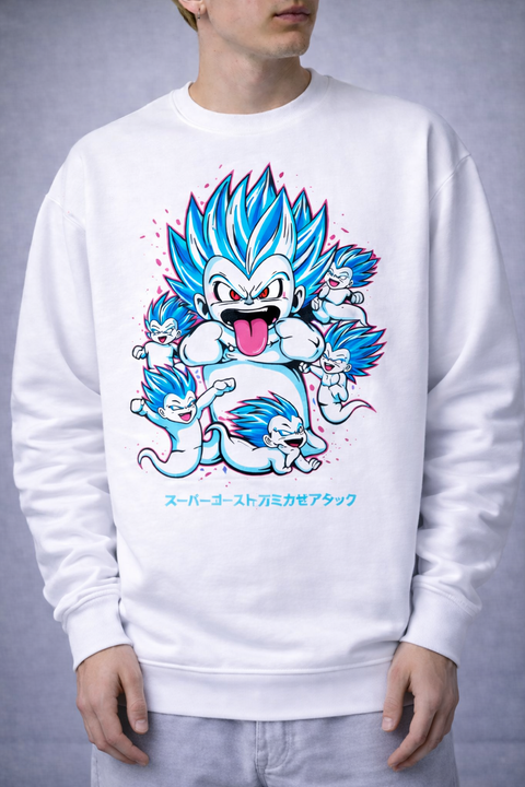 Dragon Ball – Chibi Blue Saiyan Sweatshirt