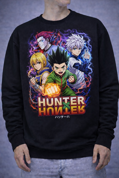 Hunter x Hunter – Main Characters Power Scene  Sweatshirt
