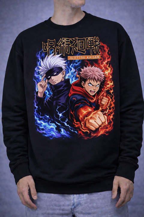 Jujutsu Kaisen – Yuji & Sukuna Power Clash Sweatshirt