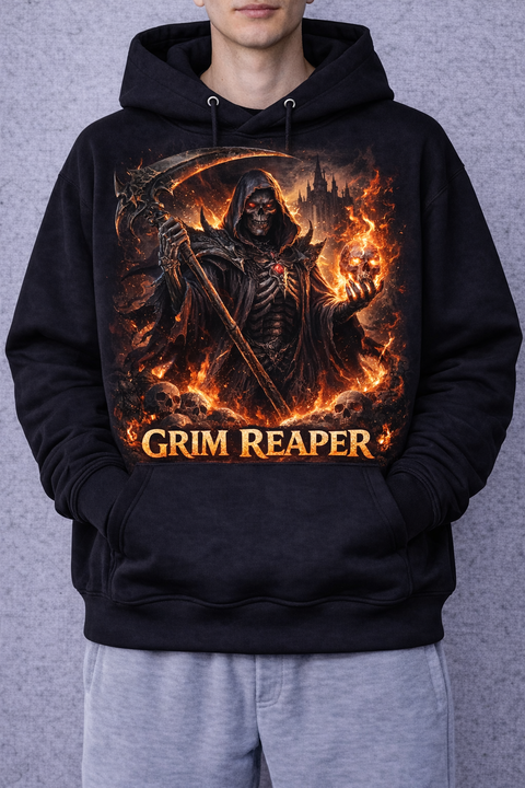 Grim Reaper – Dark Fantasy Scene Hoodie