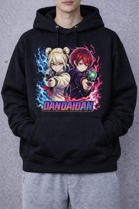 Cute & Chaos – Colorful Anime Style  Hoodie