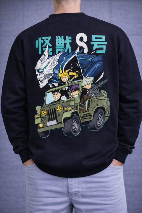 Anime Vehicle – Tactical Manga Scene Sweatshirt