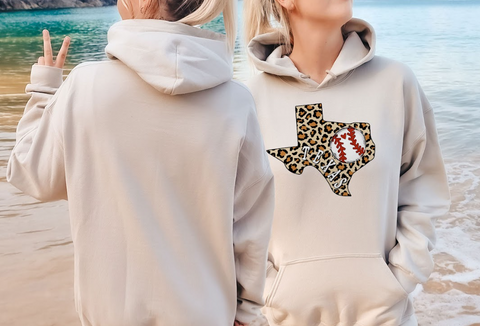 Teksas Baseball Hoodie