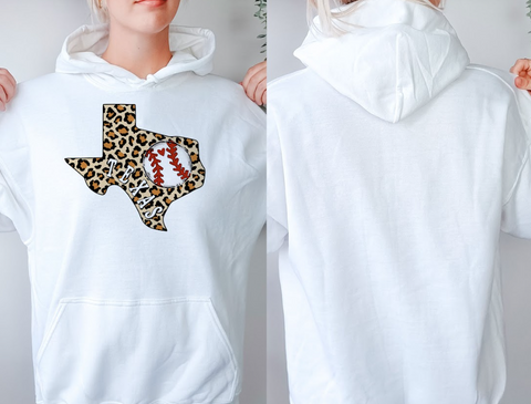 Teksas Baseball Hoodie