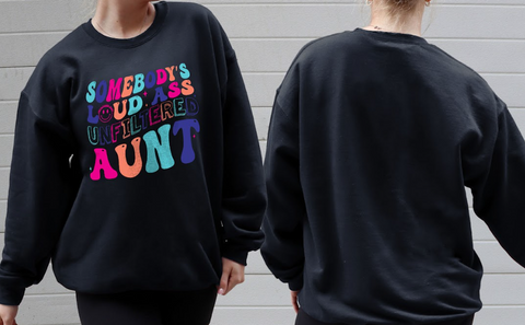 Cool Aunt Vibes Sweatshirt