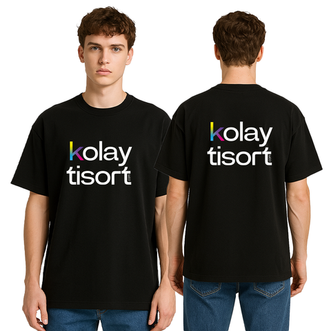 Oversize Baskılı Tişört