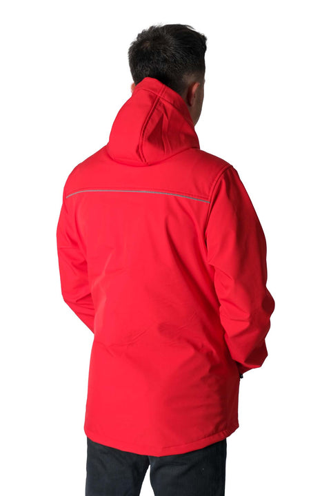 Baskılı Softshell Mont