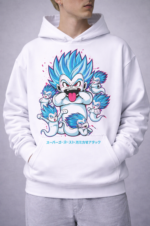 Chibi Blue Dragon – Cute Style Hoodie