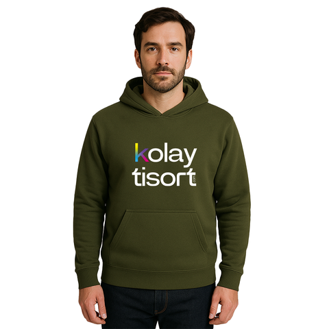 Baskılı Yetişkin Hoodie Kapüşonlu